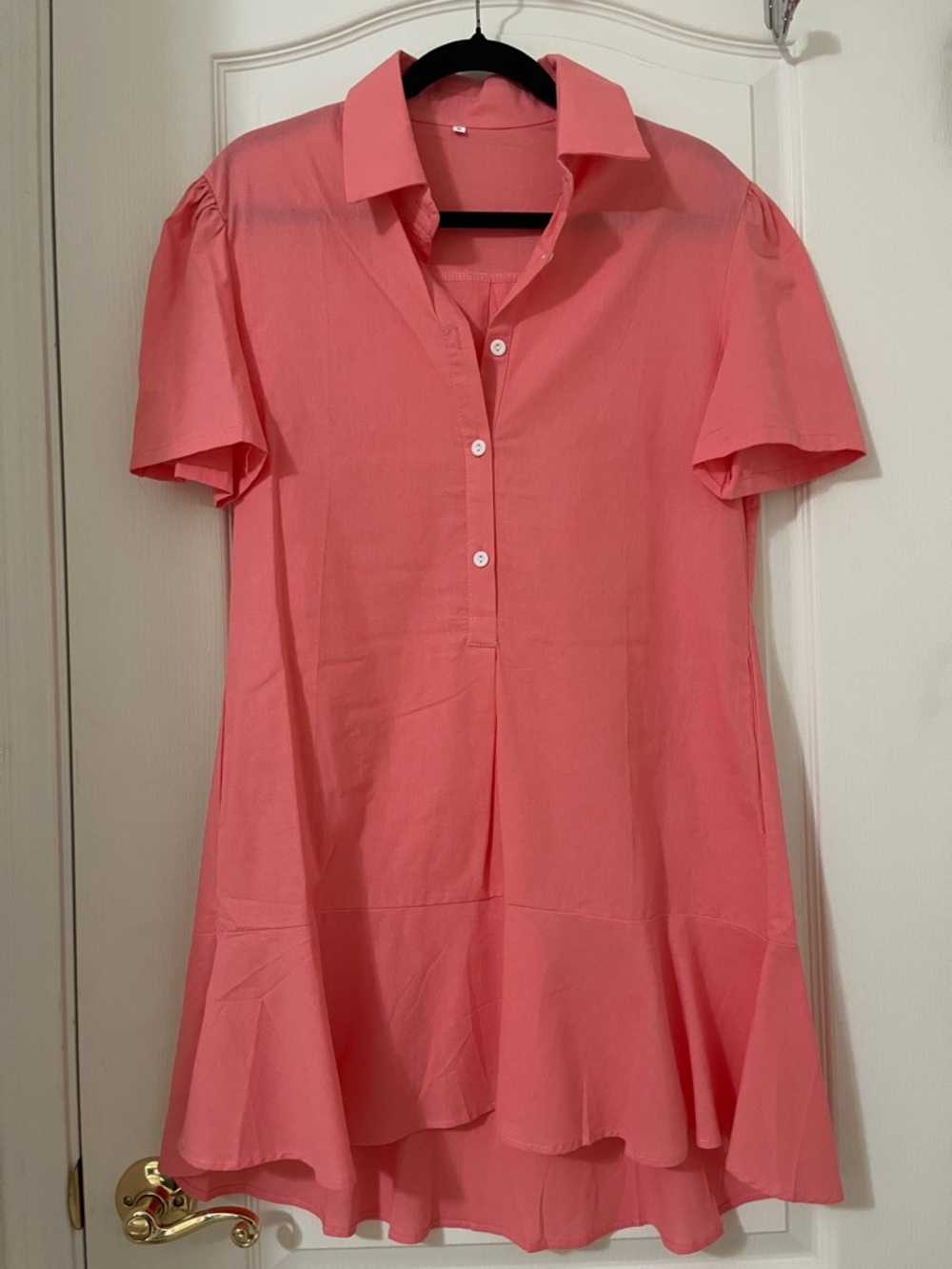 Button up dress size small EUC